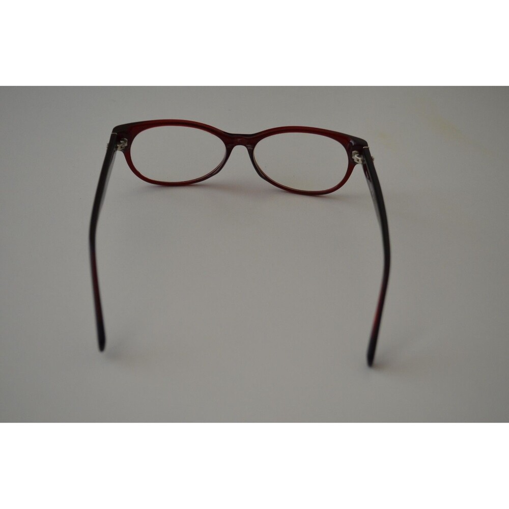 CHANEL 3243 c.539 Tweed Bordeaux Brown Red Eyeglasses Frames Italy 53-16-135 - Picture 6 of 15
